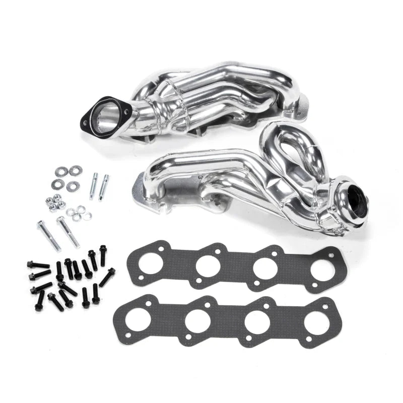 BBK 96-04 Mustang GT Shorty Tuned Length Exhaust Headers - 1-5/8 Silver Ceramic - Main Product View