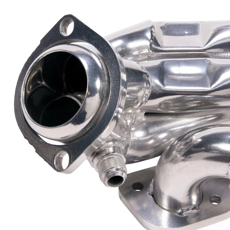 BBK 96-04 Mustang GT Shorty Tuned Length Exhaust Headers - 1-5/8 Silver Ceramic - Installation View