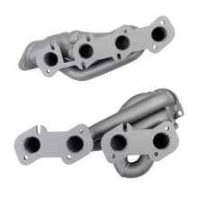 Load image into Gallery viewer, BBK 96-04 Mustang GT Shorty Tuned Length Exhaust Headers - 1-5/8 Titanium Ceramic - Back View