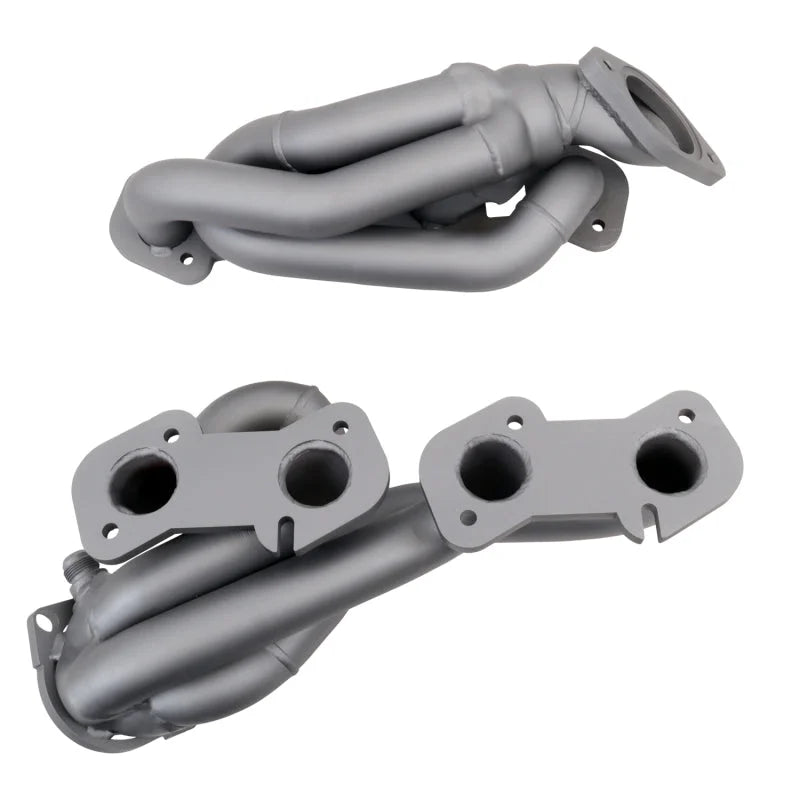 BBK 96-04 Mustang GT Shorty Tuned Length Exhaust Headers - 1-5/8 Titanium Ceramic - Installation View