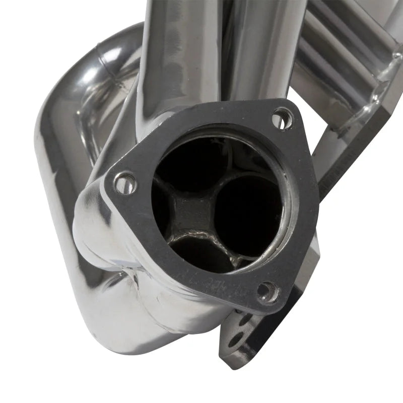 BBK 96-98 GM Truck SUV 5.0 5.7 Shorty Tuned Length Exhaust Headers - 1-5/8 Silver Ceramic - Additional View 6