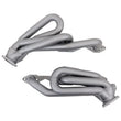 Load image into Gallery viewer, BBK 96-98 GM Truck SUV 5.0 5.7 Shorty Tuned Length Exhaust Headers - 1-5/8 Titanium Ceramic - Installation View