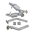 Load image into Gallery viewer, BBK 96-98 Mustang 4.6 GT High Flow X Pipe With Catalytic Converters - 2-1/2 - Back View