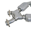 Load image into Gallery viewer, BBK 96-98 Mustang 4.6 GT High Flow X Pipe With Catalytic Converters - 2-1/2 - Installation View