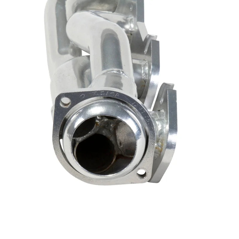 BBK 97-03 Ford F Series Truck 4.6 Shorty Tuned Length Exhaust Headers - 1-5/8 Silver Ceramic - Back View