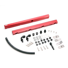 Load image into Gallery viewer, BBK 97-04 GM LS1 High Flow Billet Aluminum Fuel Rail Kit - Main Product View