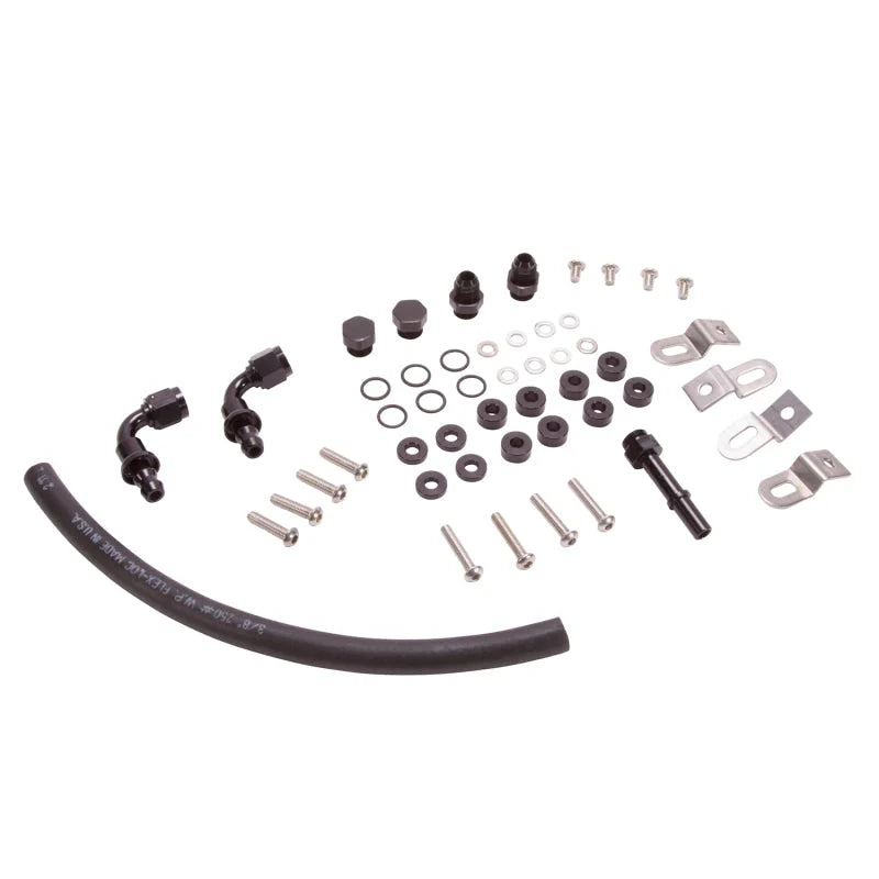 BBK 97-04 GM LS1 High Flow Billet Aluminum Fuel Rail Kit - Installation View