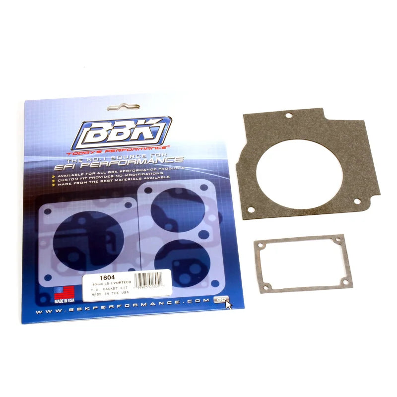 BBK 98-03 Camaro Firebird LS1 80mm Throttle Body Gasket Kit - Main Product View