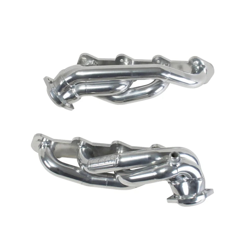 BBK 99-03 Ford F Series Truck 5.4 Shorty Tuned Length Exhaust Headers - 1-5/8 Silver Ceramic - Side View