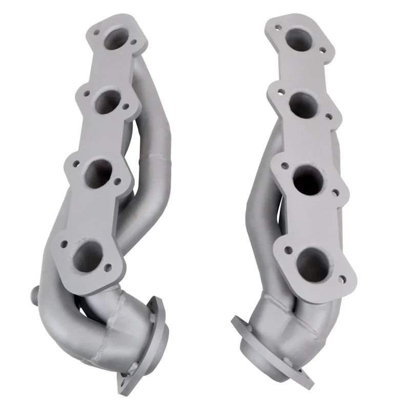 BBK 99-03 Ford F Series Truck 5.4 Shorty Tuned Length Exhaust Headers - 1-5/8 Titanium Ceramic - Installation View