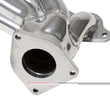 Load image into Gallery viewer, BBK 99-04 GM Truck SUV 4.8 5.3 Shorty Tuned Length Exhaust Headers - 1-3/4 Silver Ceramic - Back View