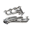 Load image into Gallery viewer, BBK 99-04 GM Truck SUV 4.8 5.3 Shorty Tuned Length Exhaust Headers - 1-3/4 Silver Ceramic - Installation View