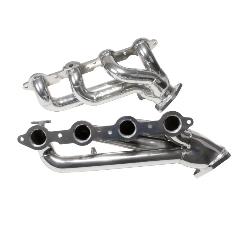BBK 99-04 GM Truck SUV 4.8 5.3 Shorty Tuned Length Exhaust Headers - 1-3/4 Silver Ceramic - Additional View 6