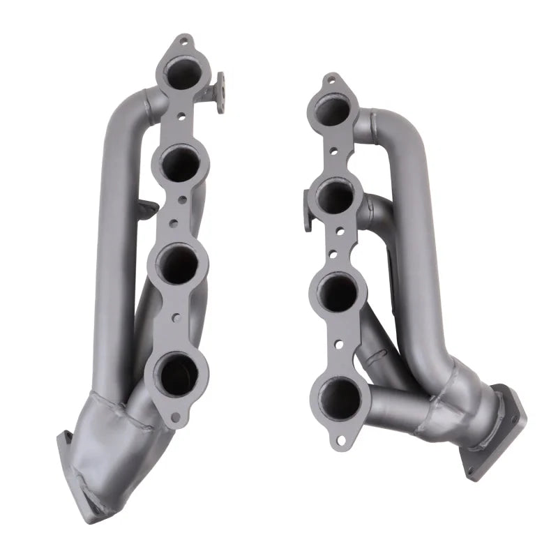 BBK 99-04 GM Truck SUV 4.8 5.3 Shorty Tuned Length Exhaust Headers - 1-3/4 Titanium Ceramic - Installation View