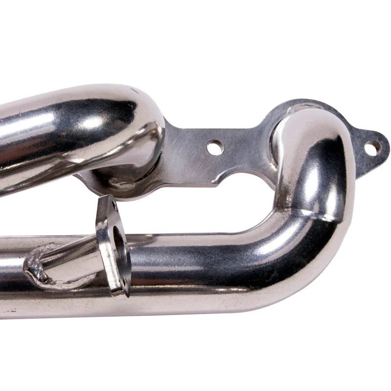 BBK 99-04 GM Truck SUV 6.0 Shorty Tuned Length Exhaust Headers - 1-3/4 Silver Ceramic - Side View