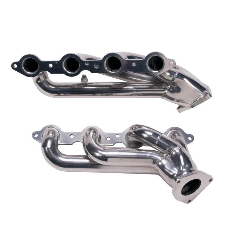 BBK 99-04 GM Truck SUV 6.0 Shorty Tuned Length Exhaust Headers - 1-3/4 Silver Ceramic - Installation View