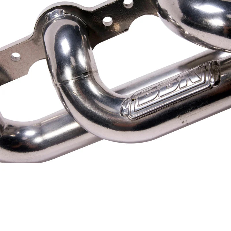 BBK 99-04 GM Truck SUV 6.0 Shorty Tuned Length Exhaust Headers - 1-3/4 Silver Ceramic - Additional View 5