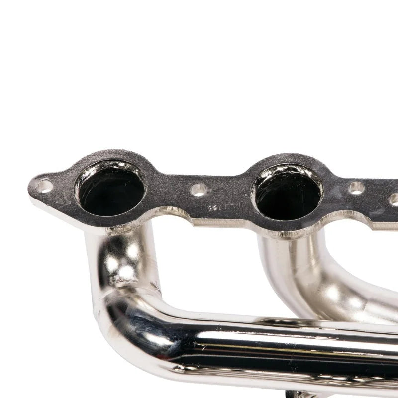 BBK 99-04 GM Truck SUV 6.0 Shorty Tuned Length Exhaust Headers - 1-3/4 Titanium Ceramic - Back View