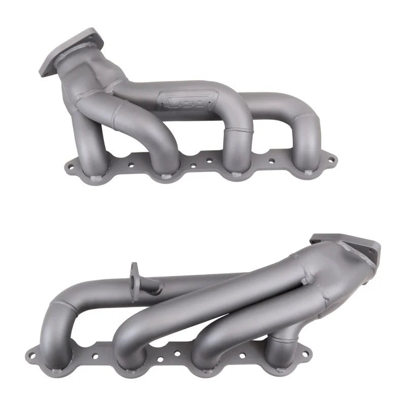 BBK 99-04 GM Truck SUV 6.0 Shorty Tuned Length Exhaust Headers - 1-3/4 Titanium Ceramic - Installation View