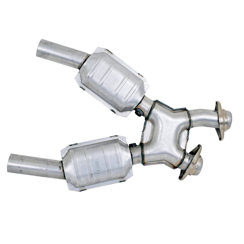 BBK 99-04 Mustang 4.6 GT / Cobra High Flow X Pipe With Catalytic Converters - 2-1/2 - Additional View 5