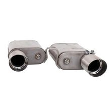 Load image into Gallery viewer, BBK Vari-Tune Axle Back Exhaust Kit 2 Adjustable Performance Mufflers 2-3/4 Pipe 4 in. Tips - Additional View 5