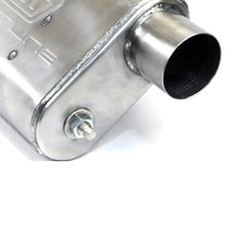 Load image into Gallery viewer, BBK VariTune Adjustable Performance Muffler 2-3/4 Offset/Offset Stainless Steel - Installation View