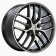 Load image into Gallery viewer, BBS CC-R 20x9.5 5x112 ET48 Satin Graphite Diamond Cut Polished Rim Protector Wheel -82mm PFS Req.