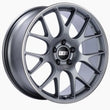 Load image into Gallery viewer, BBS CH-R 20x8 5x120 ET36 Satin Titanium Polished Rim Protector Wheel -82mm PFS/Clip Required
