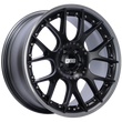Load image into Gallery viewer, BBS CH-RII 20x8.5 5x120 ET32 Satin Black Center Platinum Lip SS Rim Prot Wheel -82mm PFS/Clip Req