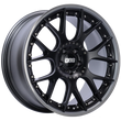 Load image into Gallery viewer, BBS CH-RII 20x9 5x112 ET30 Satin Black Center Platinum Lip SS Rim Prot Wheel -82mm PFS/Clip Req
