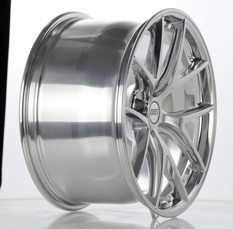 BBS CI-R 19x9 5x120 ET44 Ceramic Polished Rim Protector Wheel -82mm PFS/Clip Required - Main Product View