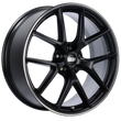Load image into Gallery viewer, BBS CI-R 19x9.5 5x114.3 ET40 Satin Black Polished Rim Protector Wheel -82mm PFS/Clip Required