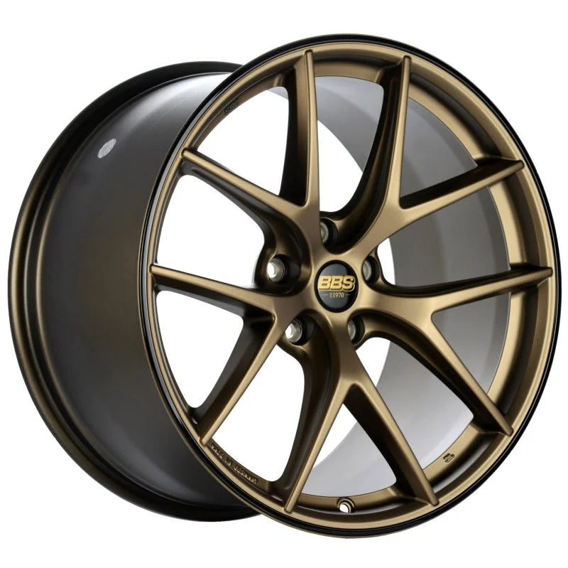 BBS CI-R 20x11.5 5x120 ET52 Bronze Rim Protector Wheel -82mm PFS/Clip Required - Side View