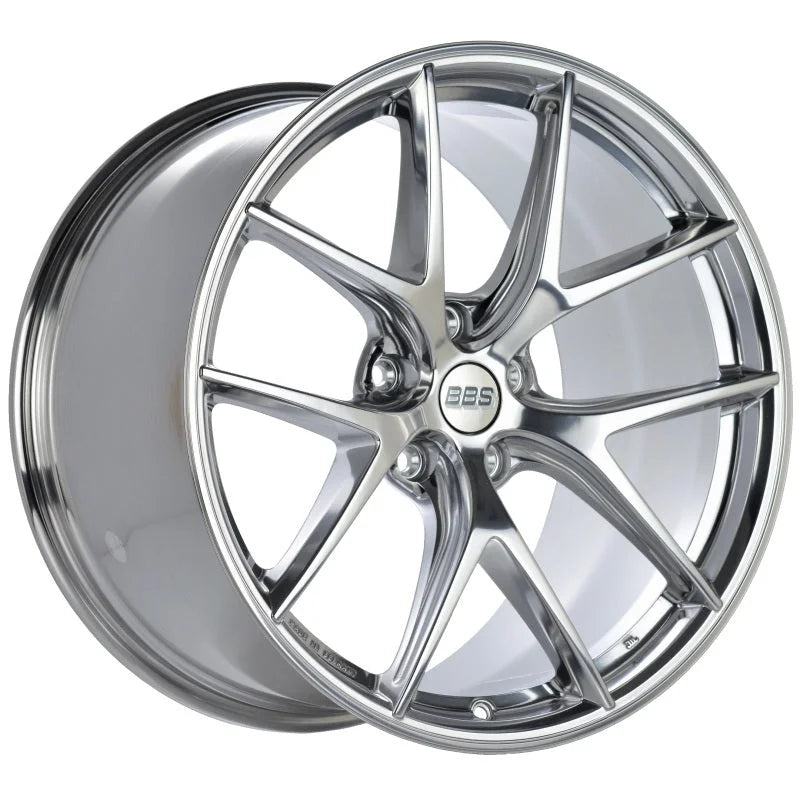 BBS CI-R 20x11.5 5x120 ET52 Ceramic Polished Rim Protector Wheel -82mm PFS/Clip Required - Installation View