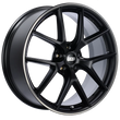 Load image into Gallery viewer, BBS CI-R 20x8.5 5x112 ET32 Satin Black Polished Rim Protector Wheel -82mm PFS/Clip Required