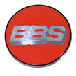 Load image into Gallery viewer, BBS Center Cap 70.6mm Red/Silver (5-Tab)