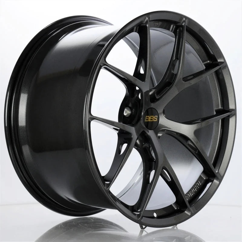 BBS FI-R 20x11.5 5x114.3 ET50.5 CB70.7 - Gloss Graphite - Side View