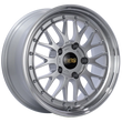 Load image into Gallery viewer, BBS LM 17x7.5 5x130 ET28 CB71.6 Diamond Silver Center Diamond Cut Lip Wheel - Main Product View