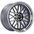 Load image into Gallery viewer, BBS LM 19x8.5 5x112 ET32 Diamond Black Center Diamond Cut Lip Wheel -82mm PFS/Clip Required