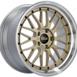 Load image into Gallery viewer, BBS LM 19x8.5 5x112 ET32 PFS Gold Center Diamond-Cut Rim Wheel PFS/Clip Req