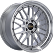 Load image into Gallery viewer, BBS LM 19x8.5 5x114.3 ET38 Diamond Silver Center / Diamond Cut Lip Wheel -82mm PFS/Clip Required