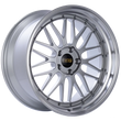 Load image into Gallery viewer, BBS LM 20x10 5x120 ET20 Diamond Silver Center Diamond Cut Lip Wheel -82mm PFS/Clip Required - Main Product View