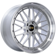Load image into Gallery viewer, BBS LM 20x10 5x120 ET33 Diamond Silver Center Diamond Cut Lip Wheel -82mm PFS/Clip Required - Main Product View