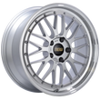 Load image into Gallery viewer, BBS LM 20x10 5x120 ET45 Diamond Silver Center Diamond Cut Lip Wheel -82mm PFS/Clip Required