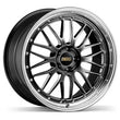Load image into Gallery viewer, BBS LM 20x12 5x130 ET72 CB71.6 Diamond Black Wheel w/ Diamond Cut Machined Lip