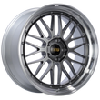 Load image into Gallery viewer, BBS LM 20x9 5x120 ET20 Diamond Black Center Diamond Cut Lip Wheel -82mm PFS/Clip Required - Main Product View