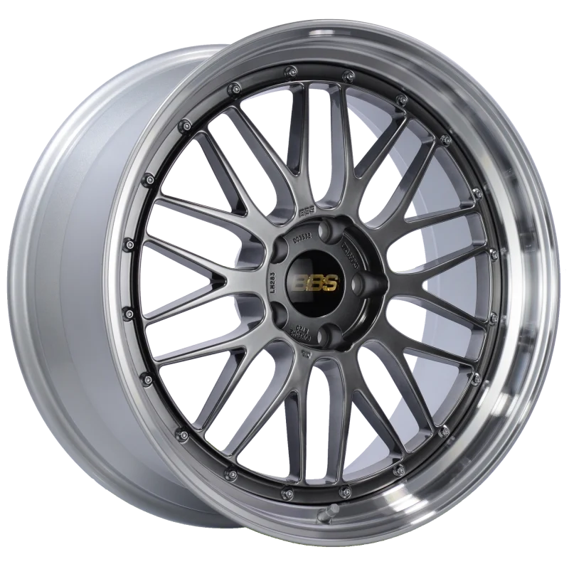 BBS LM 20x9 5x120 ET20 Diamond Black Center Diamond Cut Lip Wheel -82mm PFS/Clip Required - Main Product View