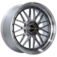 Load image into Gallery viewer, BBS LM 20x9 5x120 ET20 Diamond Black Center Diamond Cut Lip Wheel -82mm PFS/Clip Required - Main Product View