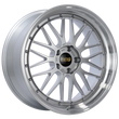 Load image into Gallery viewer, BBS LM 20x9 5x120 ET20 Diamond Silver Center Diamond Cut Lip Wheel -82mm PFS/Clip Required - Main Product View