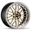 Load image into Gallery viewer, BBS LM 20x9 5x130 ET42 CB71.6 Gold Wheel w/ Diamond Cut Machined Lip
